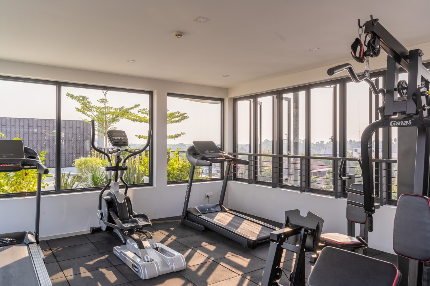 Rooftop Gym/Fitness Area photo