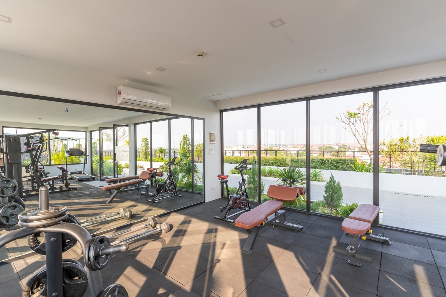 Rooftop Gym/Fitness Area photo