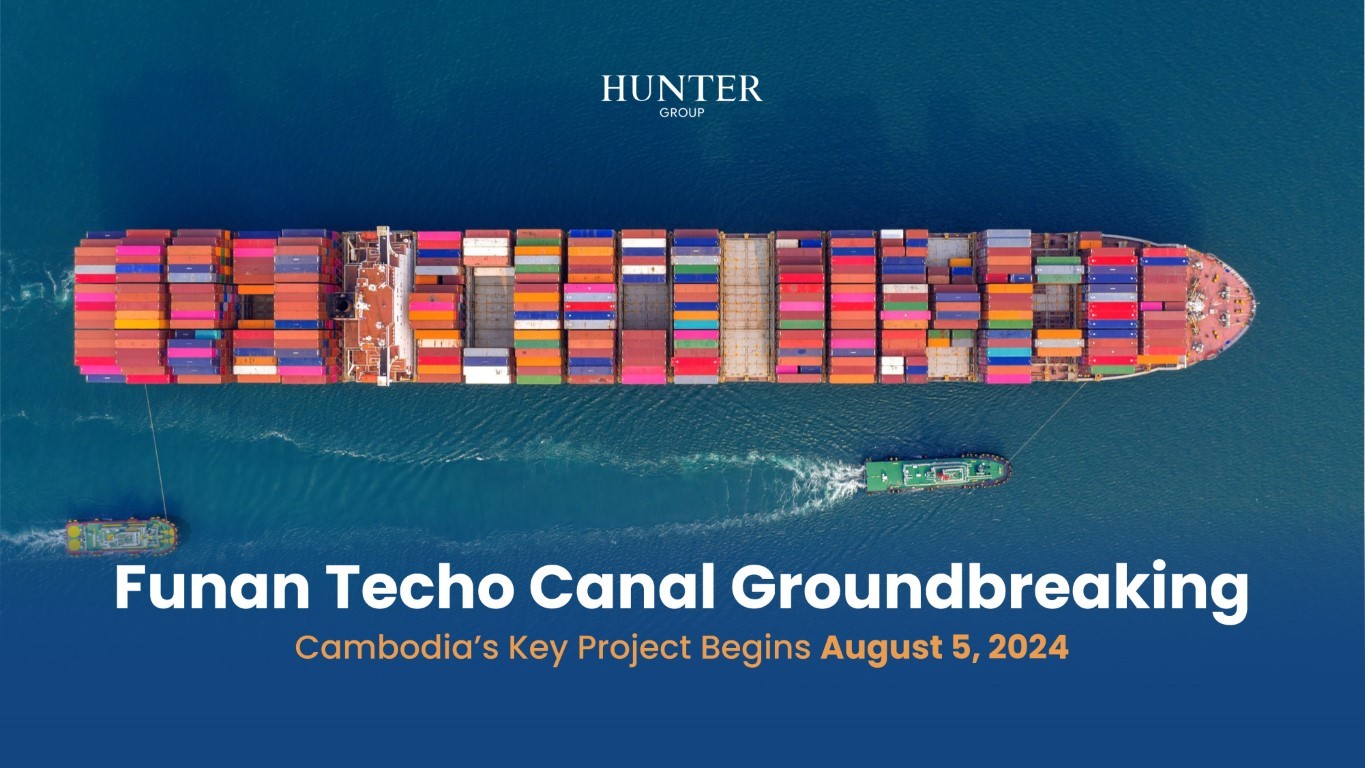 Thumbnail for post titled: Funan Techo Canal Groundbreaking: Cambodia’s Key Project Begins August 5, 2024